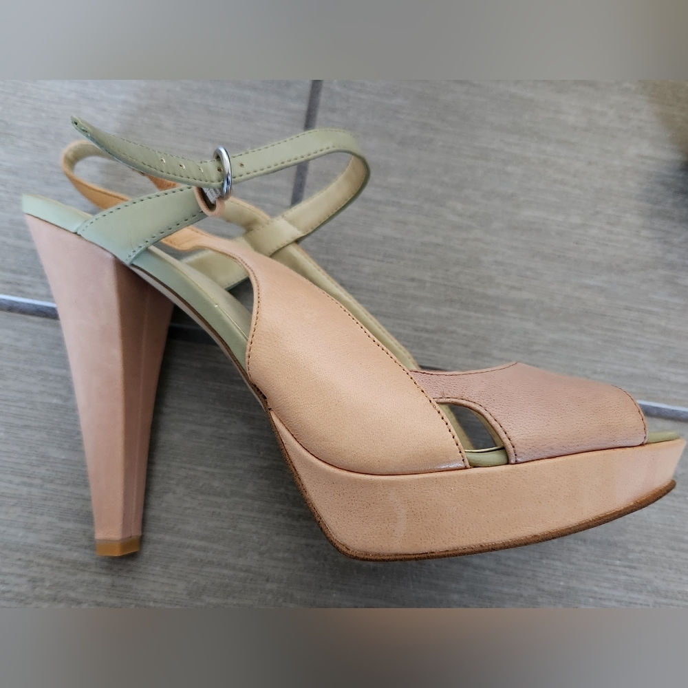 Nine West Platform Sandals, Multi-Coloured, Size US 7.5